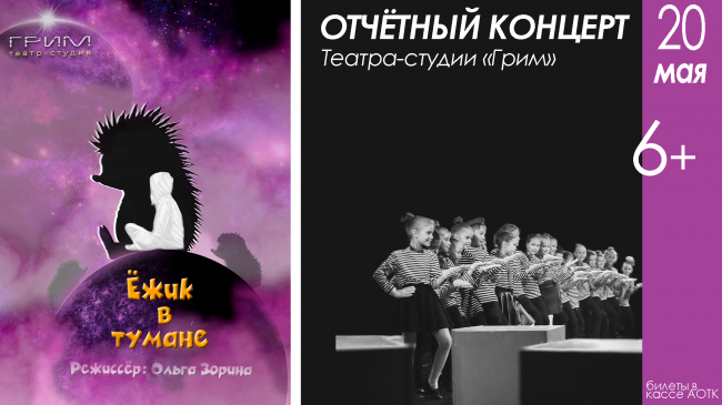Театр-студия "Грим" - Ёжик в тумане" + отчетный концерт студии